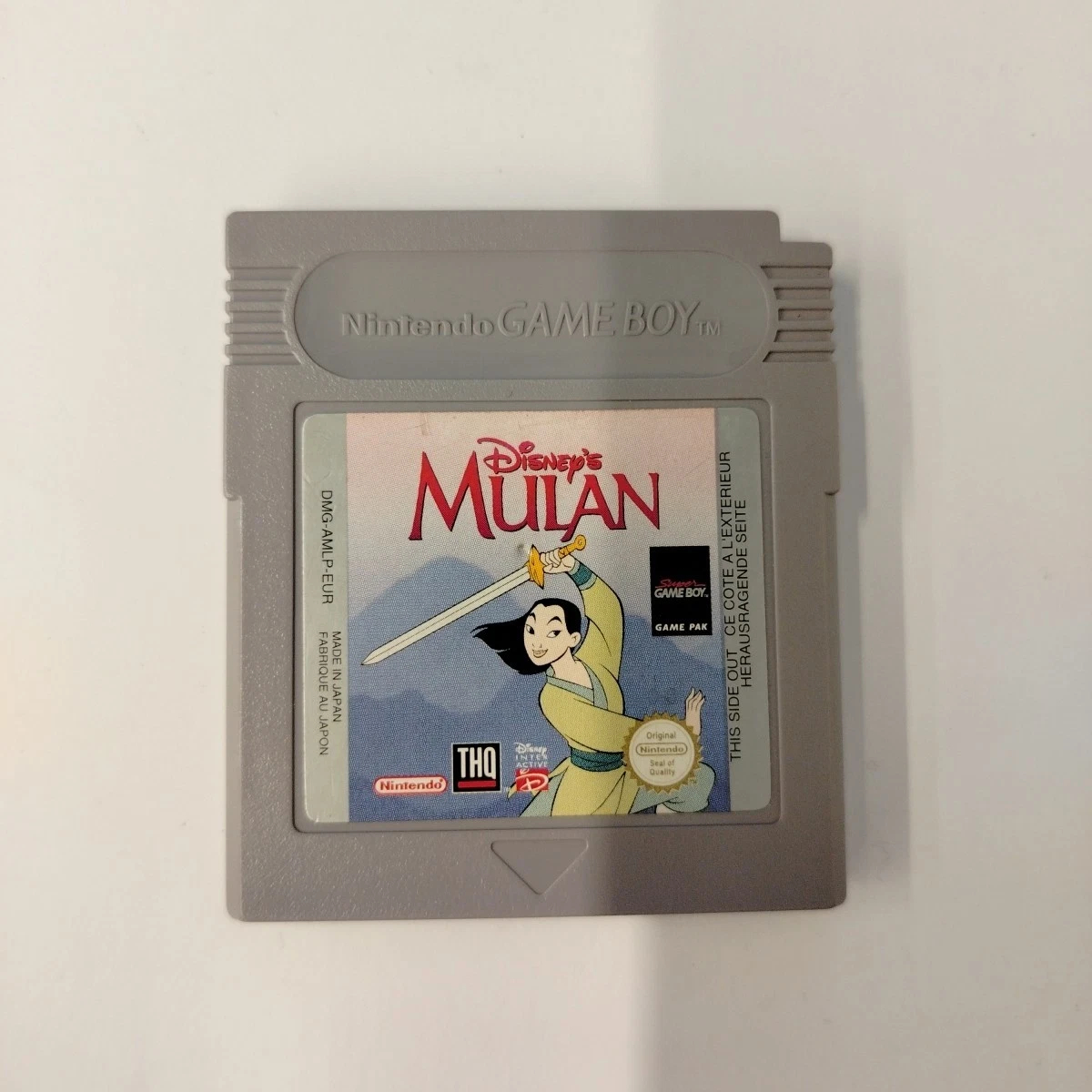 Mulan Disney Game Boy Nintendo GB Solo Cartuccia Loose